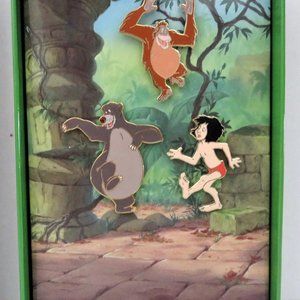 The Jungle Book 40th Anniversary Collectable Pin Set Brand New